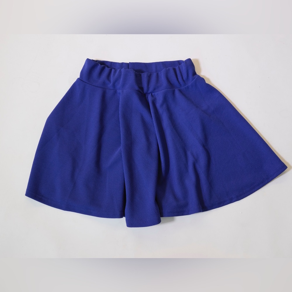Blue Skater Skirt